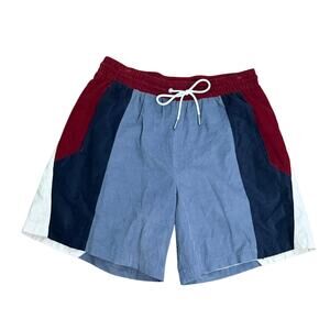 Kith Baby Cord Curtis Panelled Shorts Colorblock Large